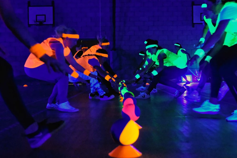 Glow Sports Party