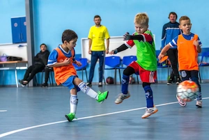 kids football party in ponteland